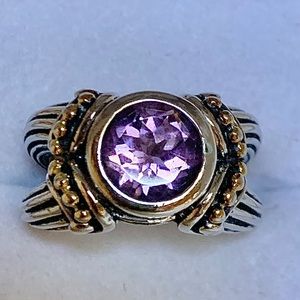 Sterling Silver Amethyst Ring